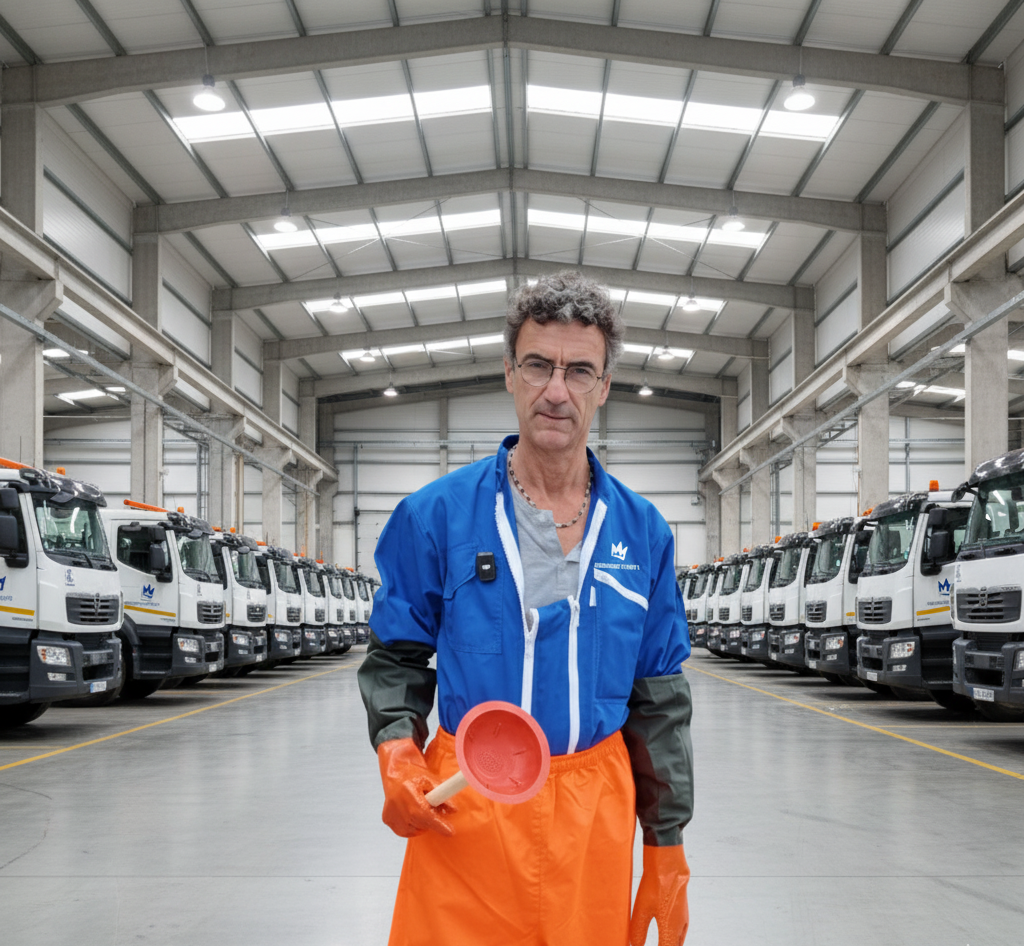 Intervention professionnelle en entrepôt